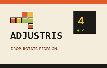 Adjustris Chrome extension promo image