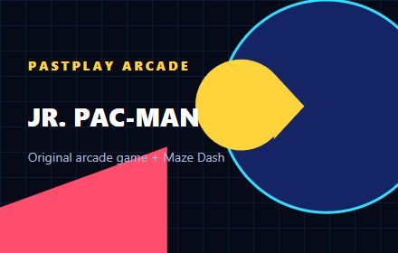 Jr. Pac-Man - Classic Arcade Maze Chrome extension promo image