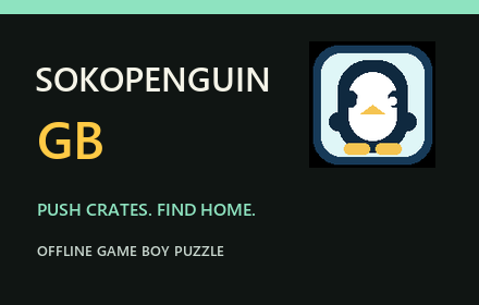 SokoPenguin GB Chrome extension promo image