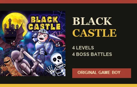 Black Castle - Retro Action Platformer Chrome extension promo image