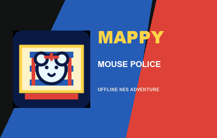Mappy NES Mouse Adventure Chrome extension promo image