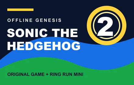 Sonic the Hedgehog 2 - Retro Platform Game Chrome extension promo image