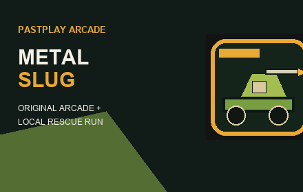 Metal Slug Super Vehicle-001 - Arcade Action Chrome extension promo image