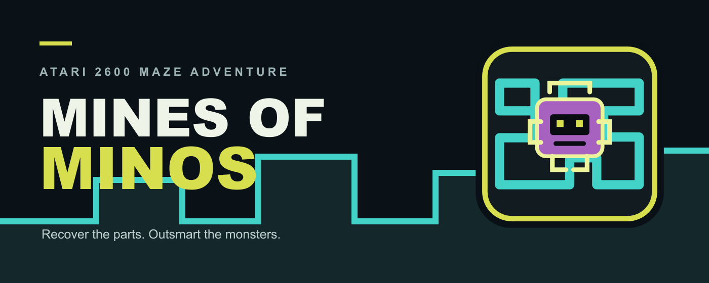 Mines of Minos - Atari Maze Adventure Chrome extension